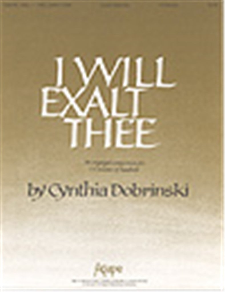 I Will Exalt Thee